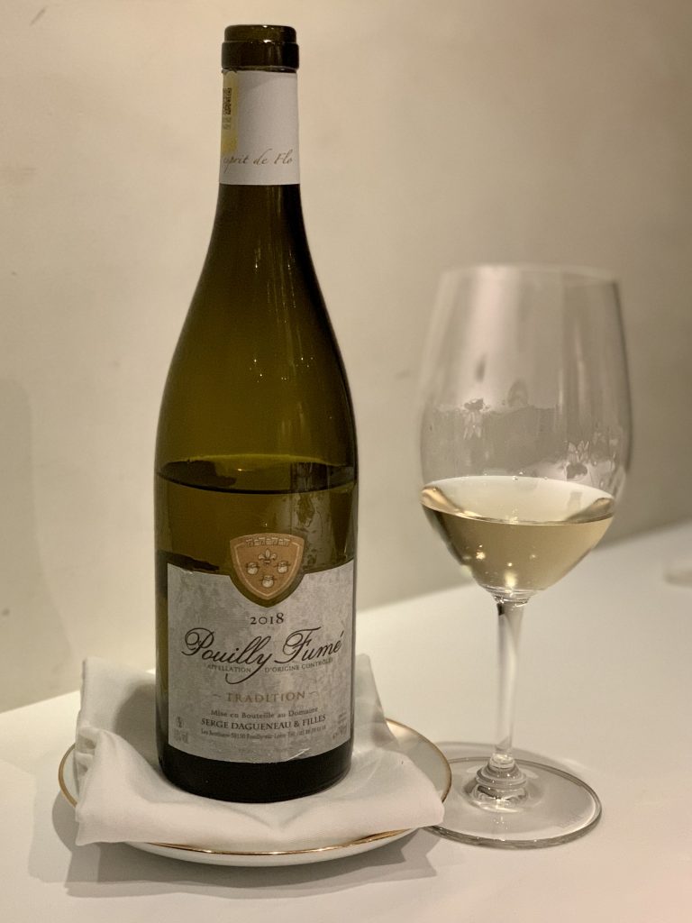 2018 Domaine Serge Dagueneau et Filles Pouilly-Fume Tradition | DC Restaurant Dom Perignon Pairing | Food For Thought