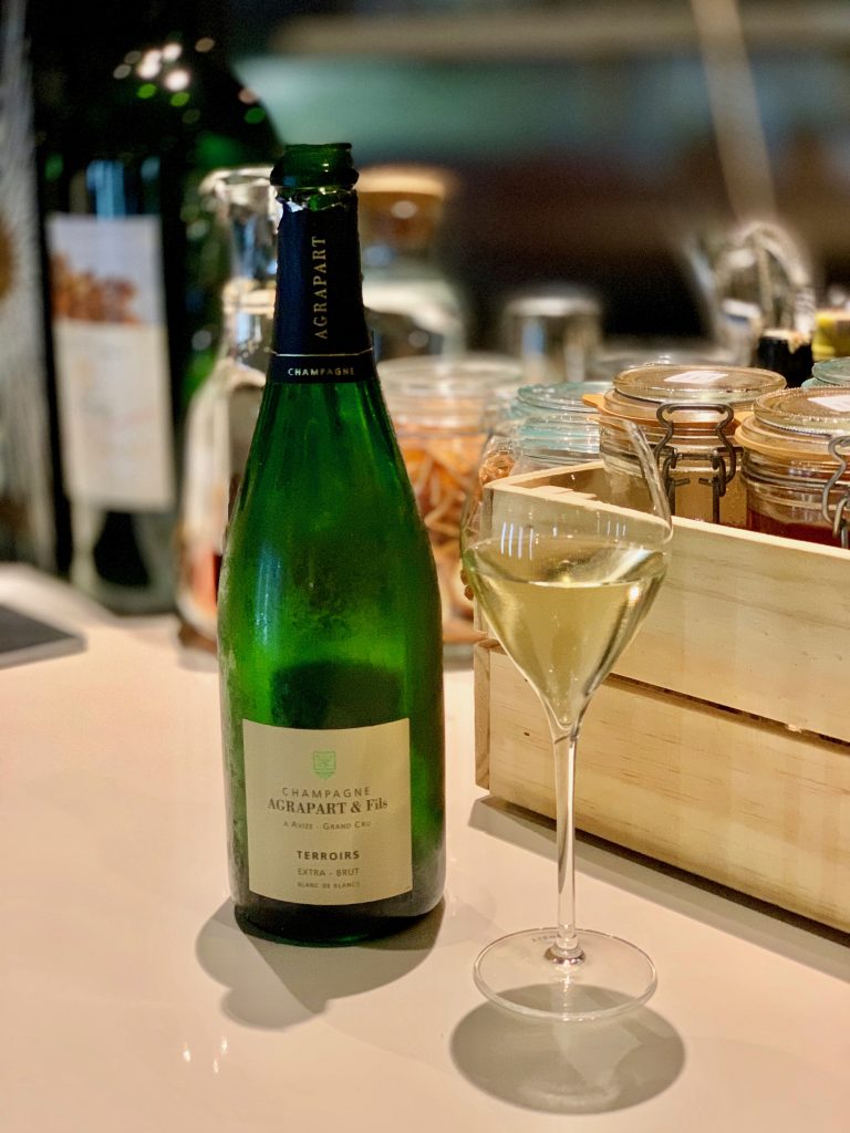 Agrapart & Fils Terroirs Extra Brut Blanc de Blancs Grand Cru, Champagne | DC Seasonal May 2020 Menu | DC Restaurant | Food For Thought