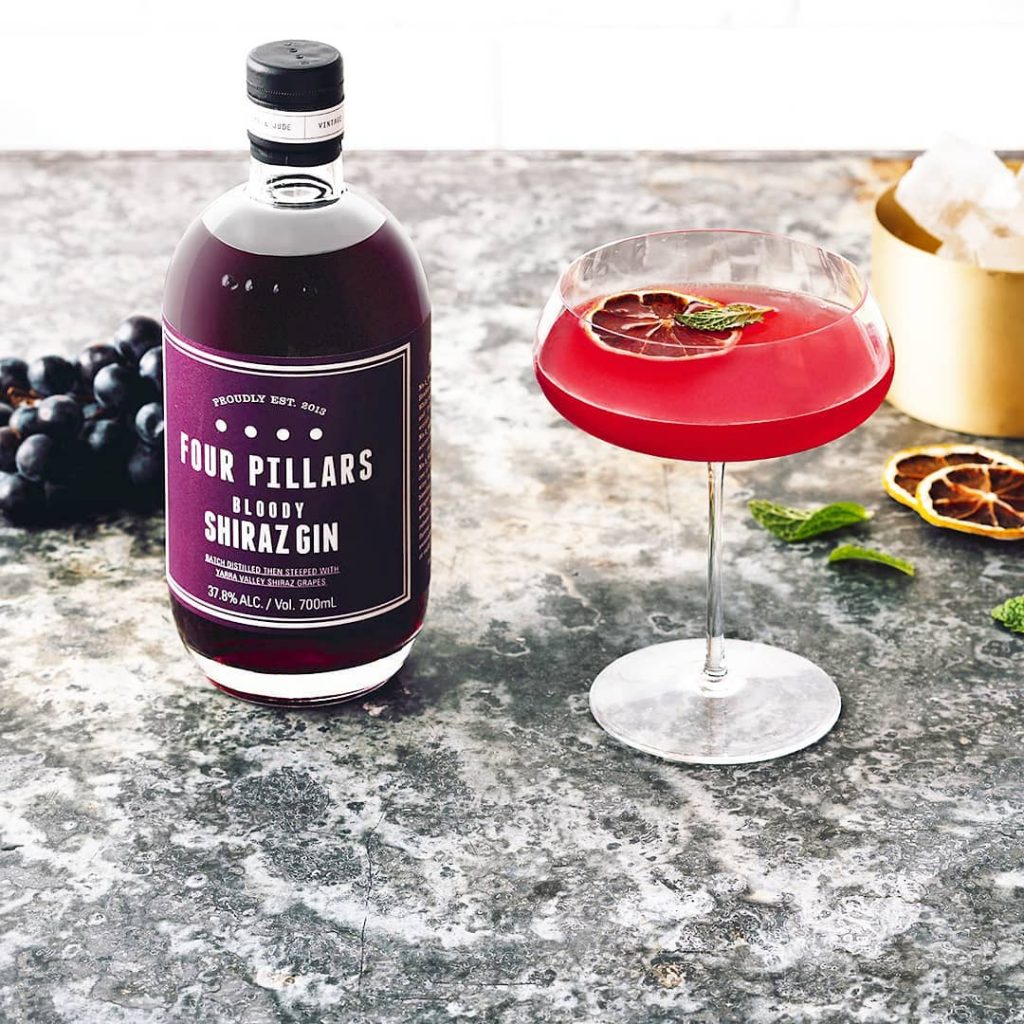 Bloody Jasmine Cocktail | Four Pillars Gin