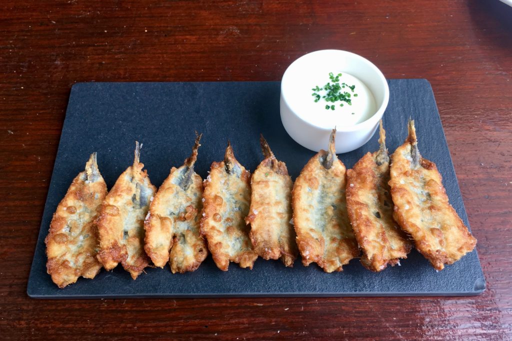 Boquerones Fritos | Mercat Barcelona Gastrobar | Food For Thought