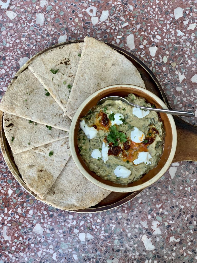 Bread and Dip - Avocado, Spinach, Banana Flower and Burrata | JOLOKO | Food For Thought