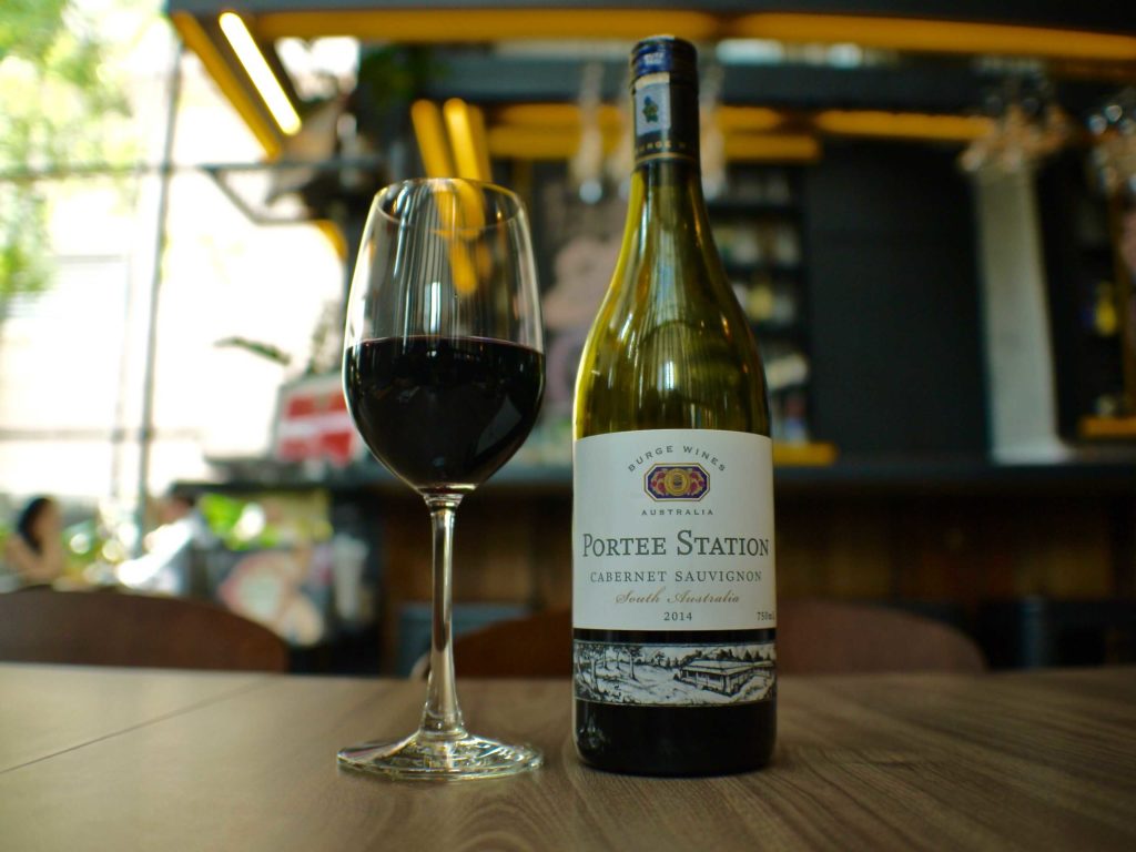 Cabernet Sauvignon, Portee Station, South Australia 2014| Skillet at 163 | Food For Thought