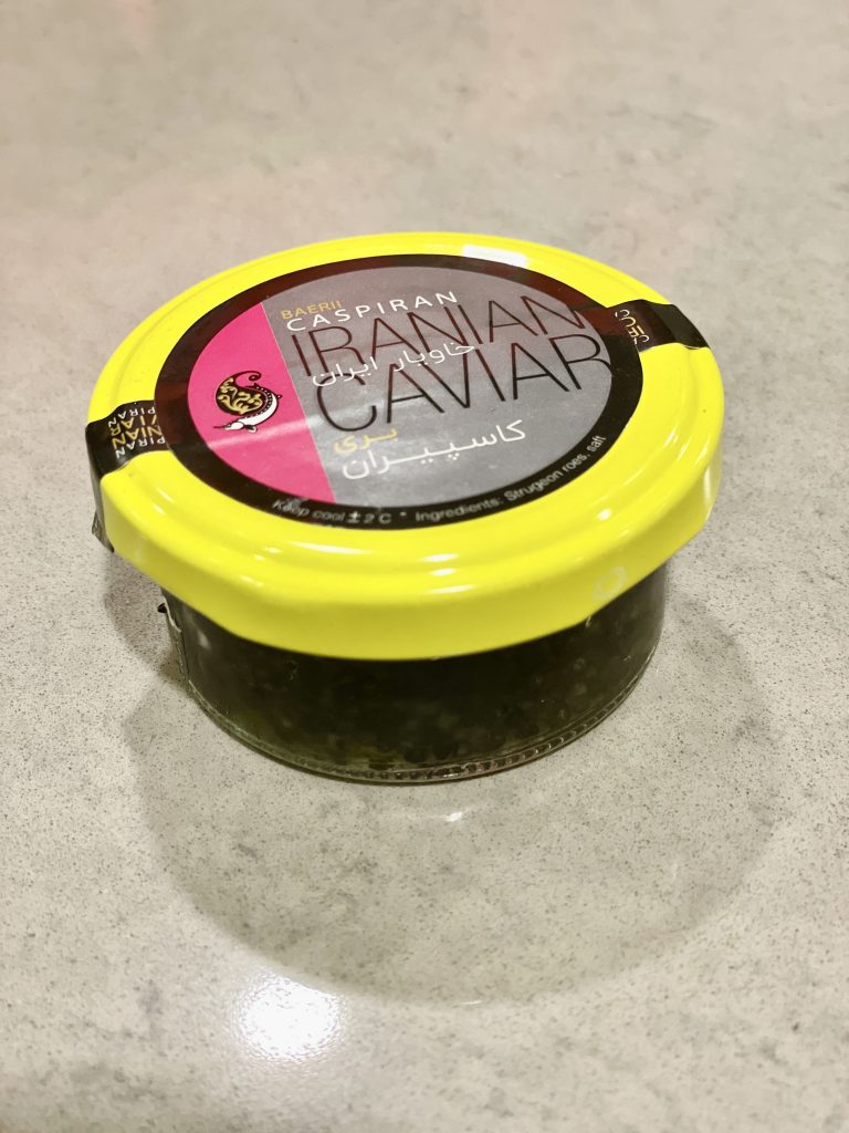 Caspiran Baeri Caviar | Franco-Chinois Menu | DC Restaurant