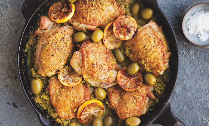 Chicken and Lemon Tagine | Food For Thought | Image courtesy of JWC recipes