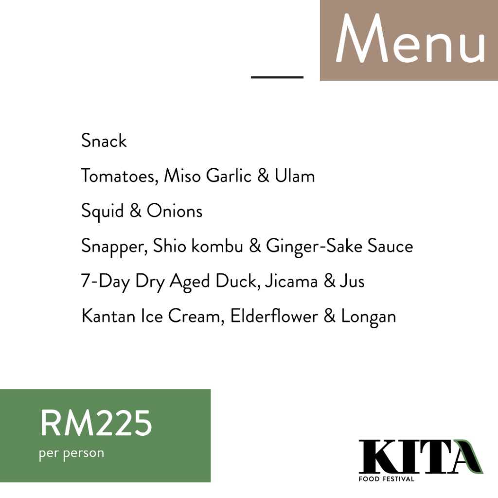 China House Dinner Menu | Kita Food Festival | Food For Thought