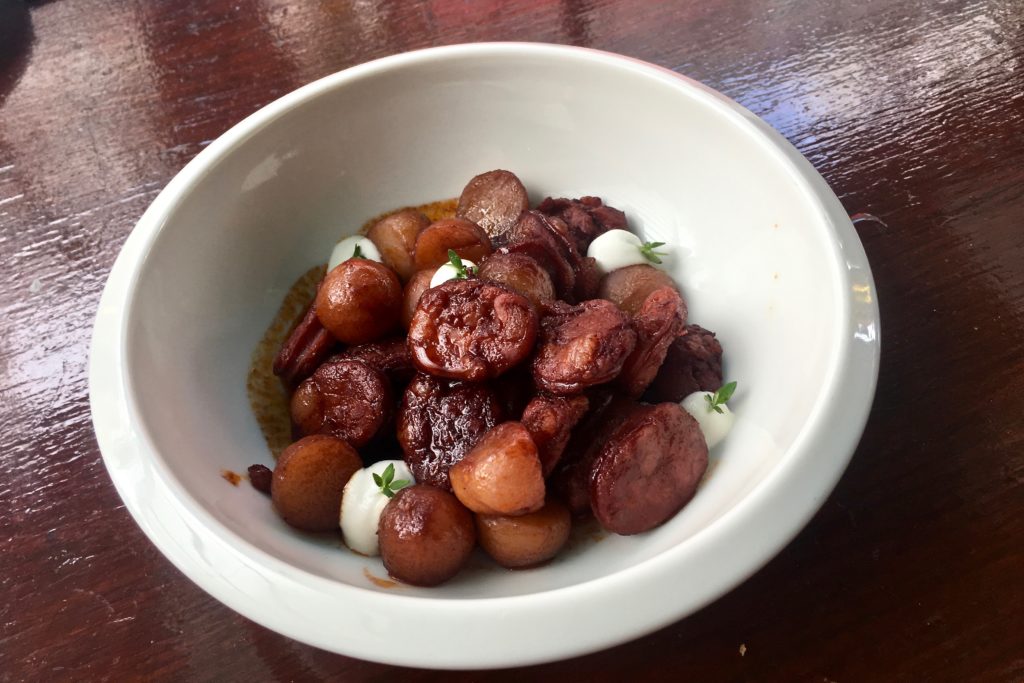 Chorizo Al Vino | Mercat Barcelona Gastrobar | Food For Thought