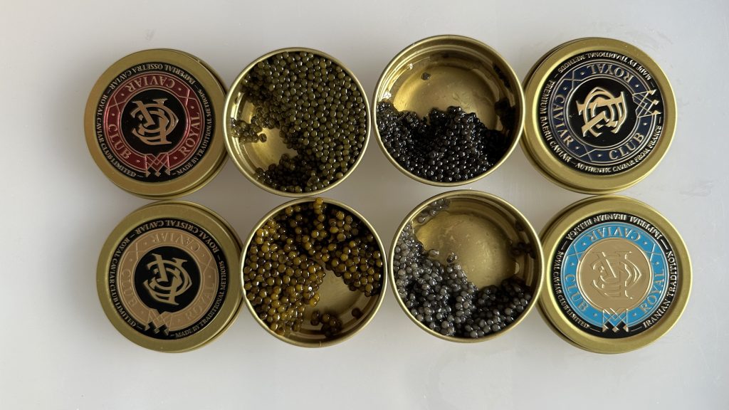 Comparing caviars | Exploring the World of Caviar | Food For Thought