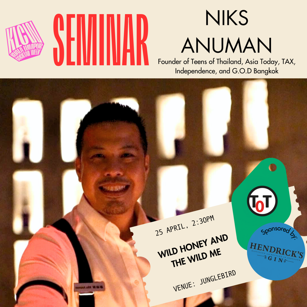 Day 2 Niks Anuman Seminar | Kuala Lumpur Cocktail Week 2024 | KLCW 2024 | Food For Thought