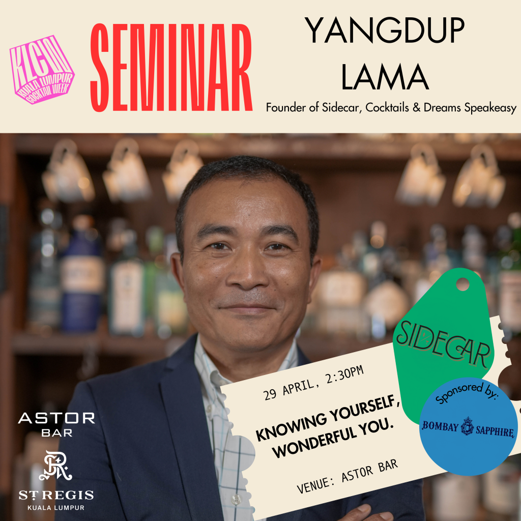 Day 7 Yangdup Lama Seminar | Kuala Lumpur Cocktail Week 2024 | KLCW 2024 | Food For Thought