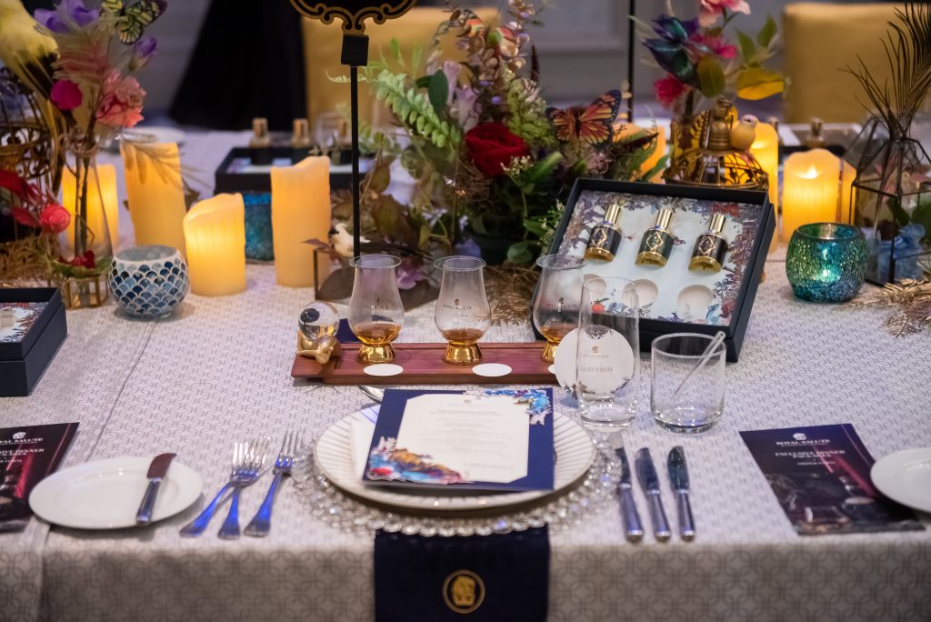 Royal Salute Dinner Pairing | Royal Salute Olfactory Studio | Food For Thought