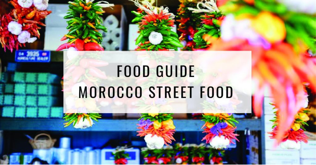 Food Guide Morocco Street Food Title Cards