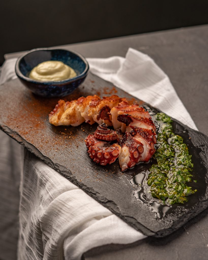 Grilled Pulpo al Ajillo | Japas | Food For Thought