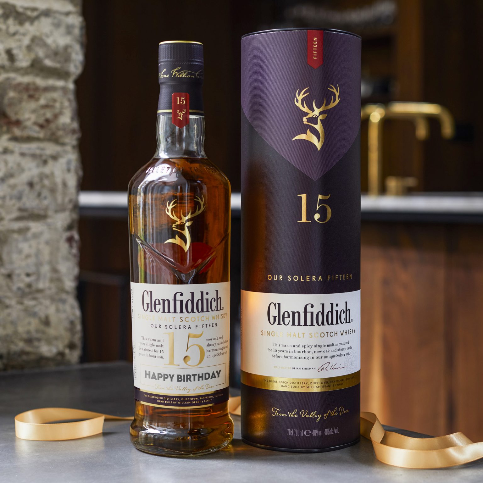 Happy Birthday | Glenfiddich Personalised Label | Food For Thought