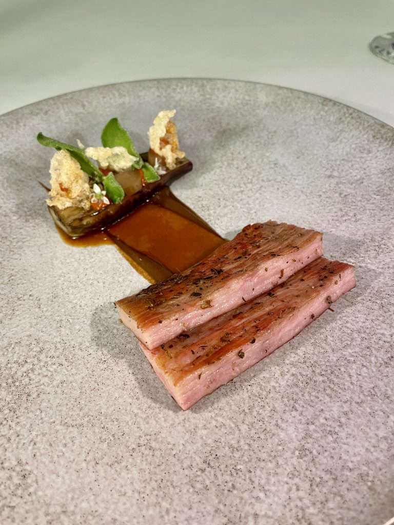 Iberico Pork | Restaurant Blanc | Macalister Mansion | Food For Thought