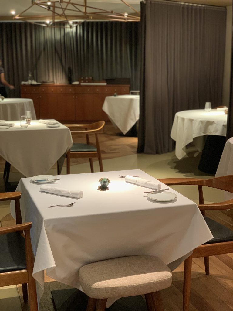 Interior | DC Restaurant Dom Perignon Pairing | Food For Thought