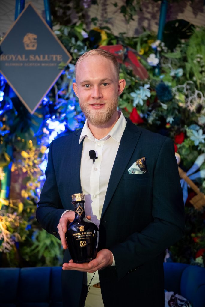 Jasper Epsom, Royal Salute Brand Ambassador | Royal Salute Olfactory Studio | Food For Thought