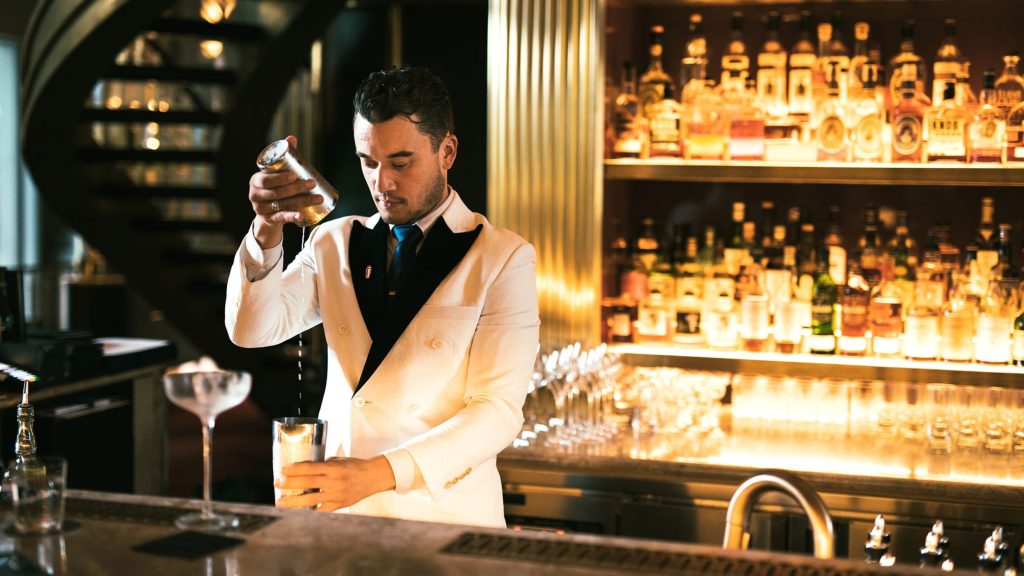 Jesse Vida Head Bartender of ATLAS | Courtesy of Benjamin Sim | ATLAS Singapore | Food For Thought