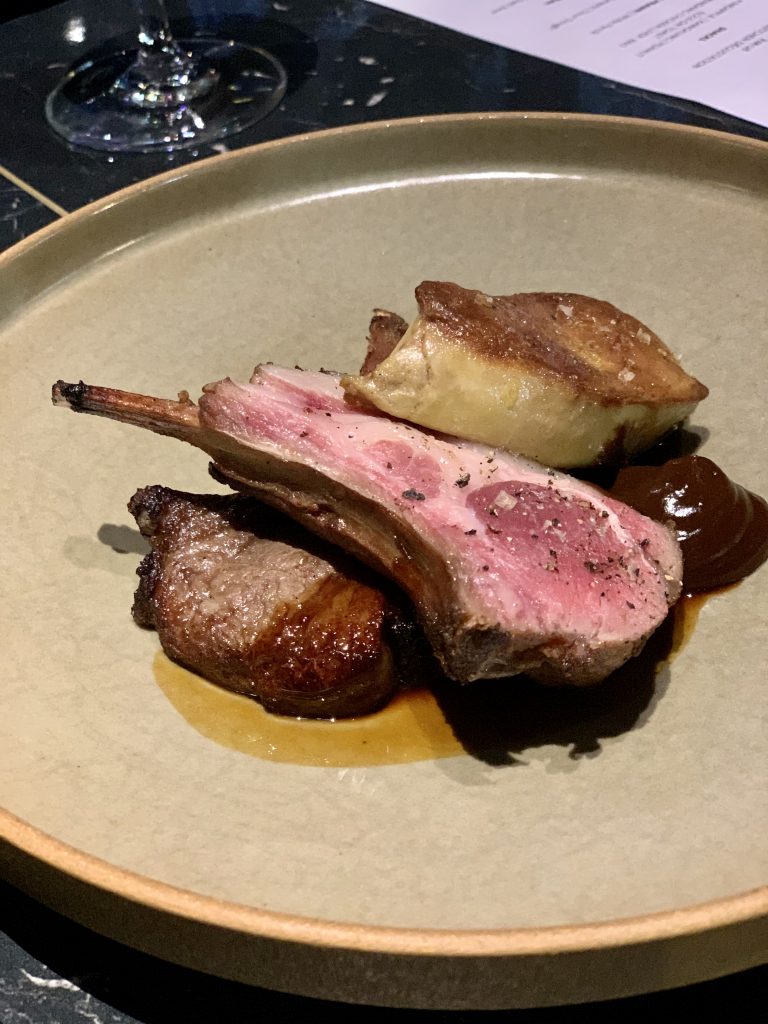 Lamb Rack + Foie Gras, Koji shio, roasted garlic | Beta Test Kitchen | Food For Thought