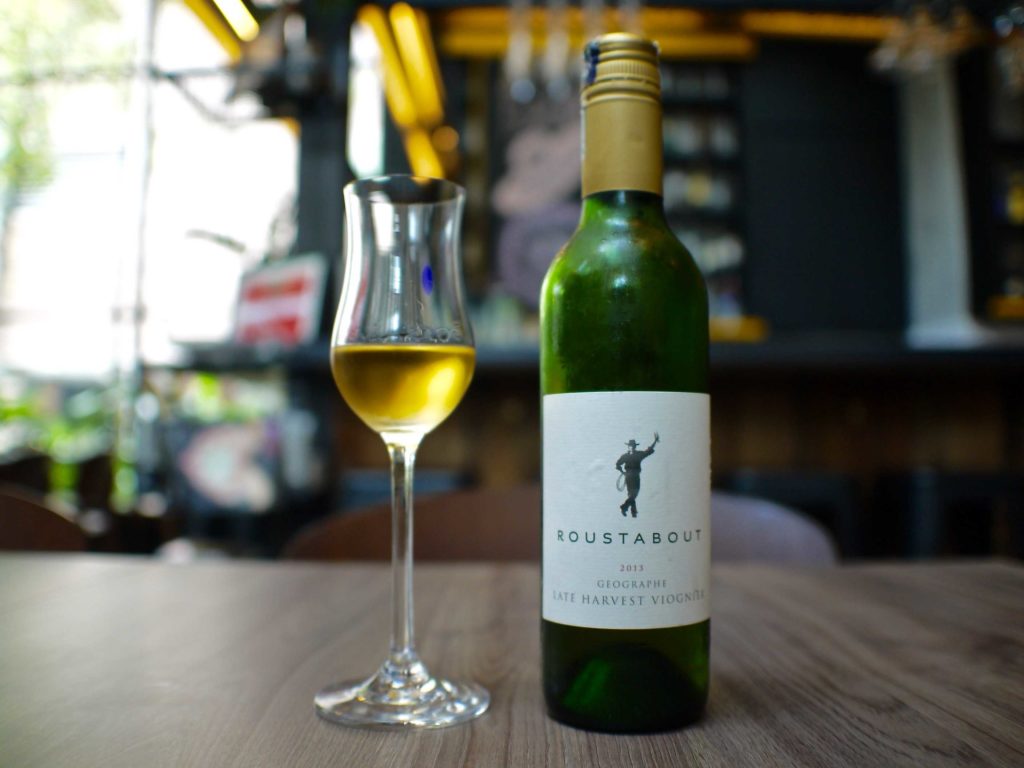 Late Harvest Viognier, Geogaphe, Australia 2013 | Skillet at 163 | Food For Thought