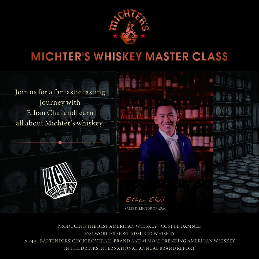 Michter's Masterclass | Kuala Lumpur Cocktail Week 2024 | KLCW 2024 | Food For Thought
