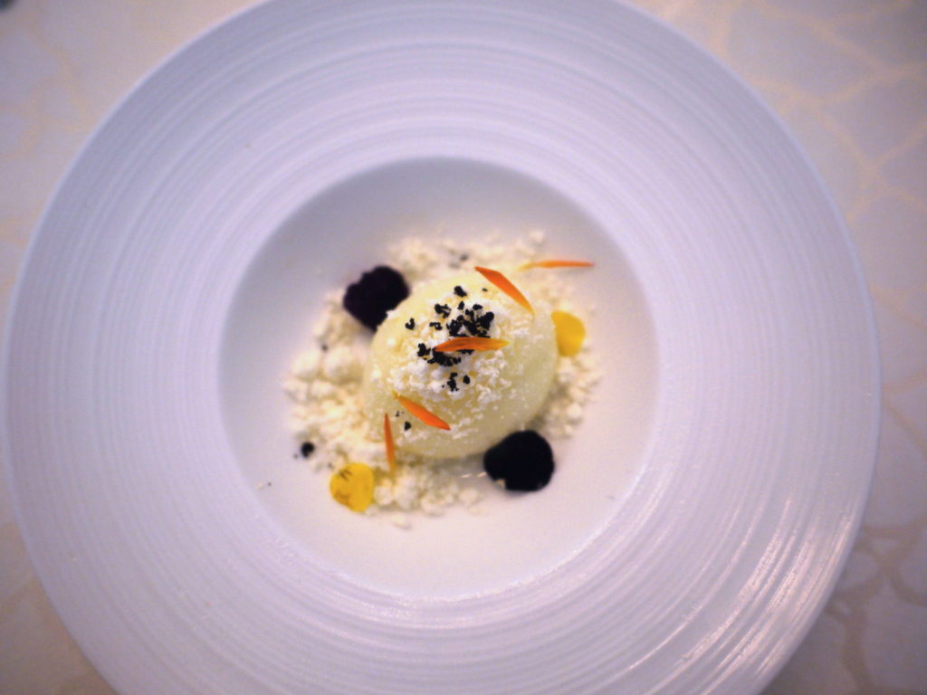 Olive Oil Sorbet - Macalister Mansion - Food For Thought