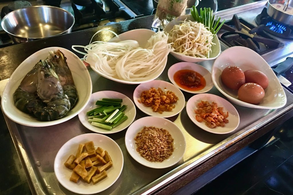 Pad Thai Ingredients | Cooking Class | 137 Pillars House | Food For Thought