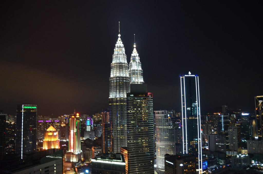 Petronas Twin Towers View at Night | Sabayon by EQ | Food For Thought