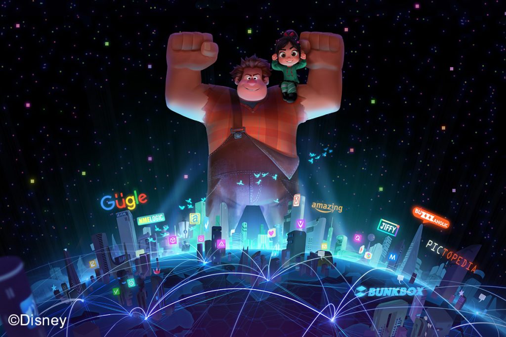 Ralph Breaks the Internet Wreck-It Ralph 2, 2018, Concept art, Mingjue Helen Chen © Disney | Food For Thought