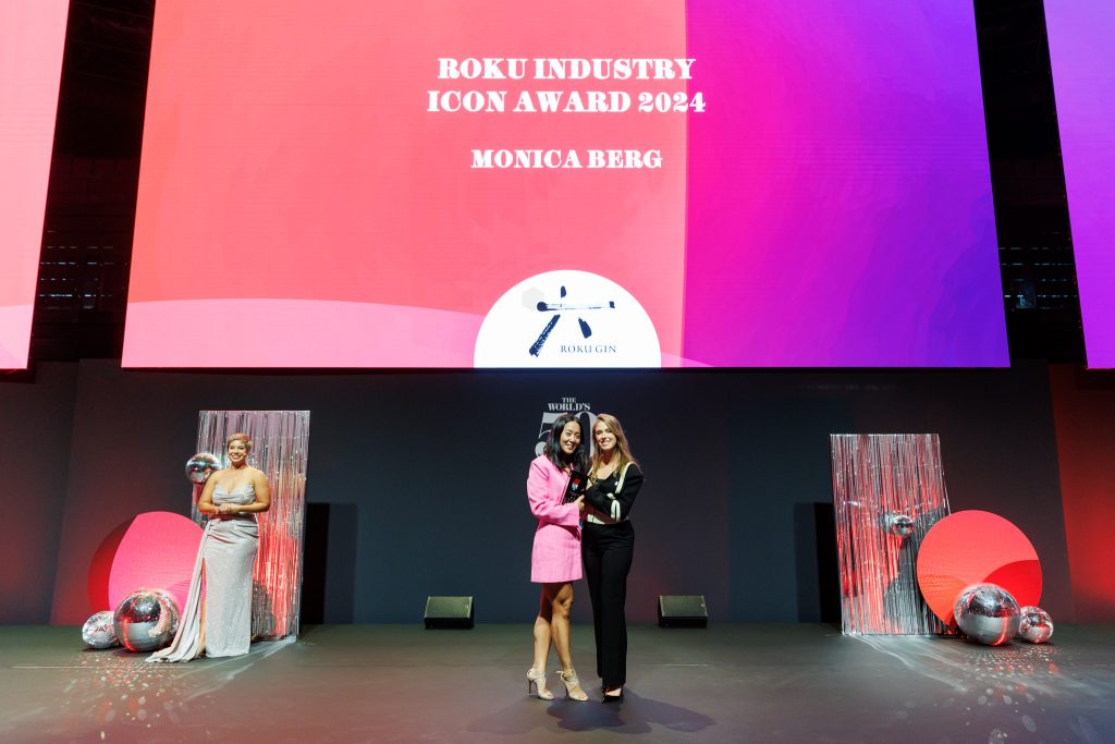 Roku Industry Icon Award Monica Berg | World's 50 Best Bars 2024 | Food For Thought