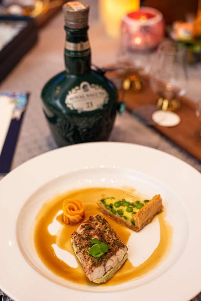 Scallion & Ginger Steamed Sea Grouper | Royal Salute Olfactory Studio | Food For Thought