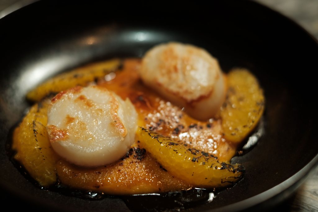 Scallops | Yellow Fin Horse | Food For Thought