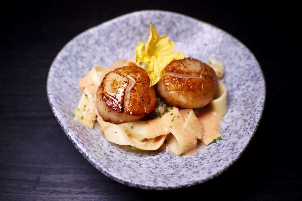 Seared Hokkaido Scallop | Soleil | Food For Thought