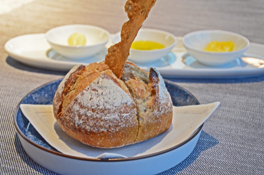 Signature Sourdough with Hand-Whipped Yuzu Butter, Olive Oil and Salted Butter | Sabayon by EQ | Food For Thought