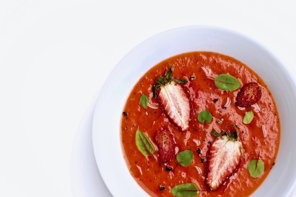Strawberry Gazpacho | Marco Creative Cuisine | Food For Thought.jpg