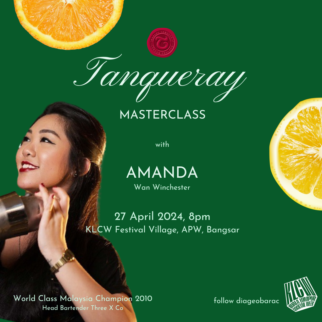 Tanqueray Masterclass | Kuala Lumpur Cocktail Week 2024 | KLCW 2024 | Food For Thought