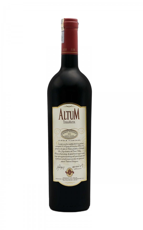 TerraMater Single Vinyard, Altum 2013 | ProChile | Gallo Wine Bar | Food For Thought