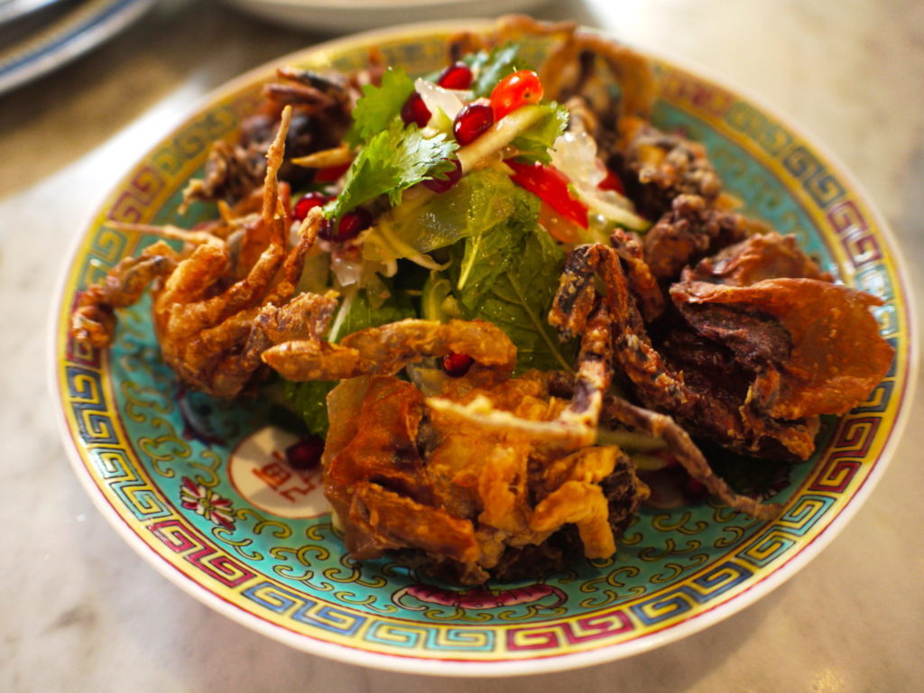 Thai Soft Shell Crab Salad - Kebaya House - Food For Thought