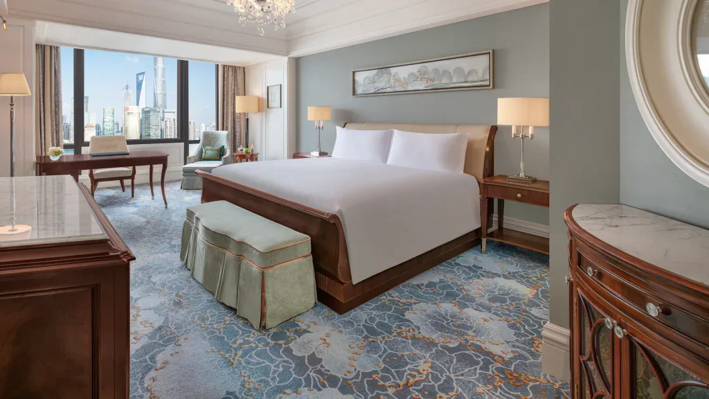 Waldorf Astoria Shanghai on the Bund room | Shanghai City Guide | Food For Thought