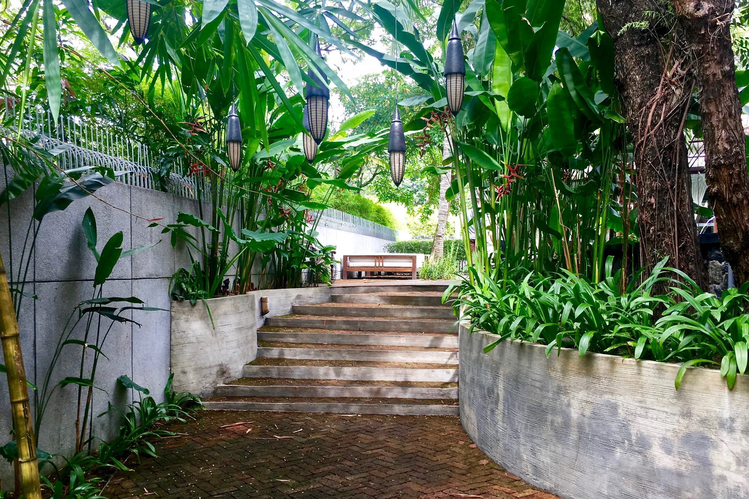 Walkway | Villa Samadhi | Food For Thought
