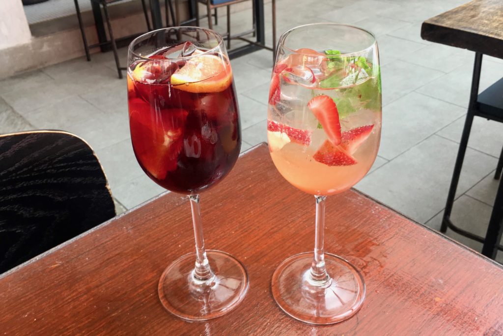 White Sangria | Mercat Barcelona Gastrobar | Food For Thought